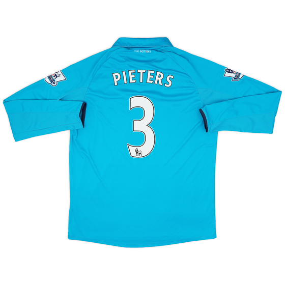 2014-15 Stoke City Away L/S Shirt Pieters #3 - 9/10 - (L)