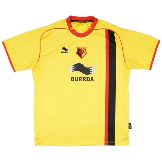 2010-11 Watford Home Shirt - 8/10 - (L)