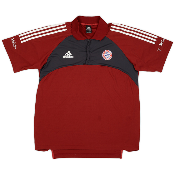 2002-03 Bayern Munich adidas 1/4 Zip Polo Shirt - 9/10 - (M/L)