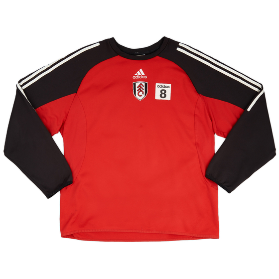 2002-03 Fulham adidas Player Issue Sweat Top - 8/10 - (XL)