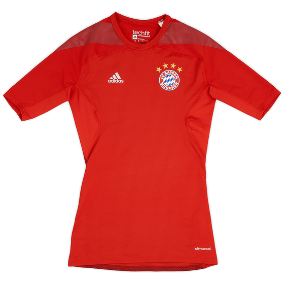2015-16 Bayern Munich adidas Techfit Baselayer Shirt - 10/10 - (M)