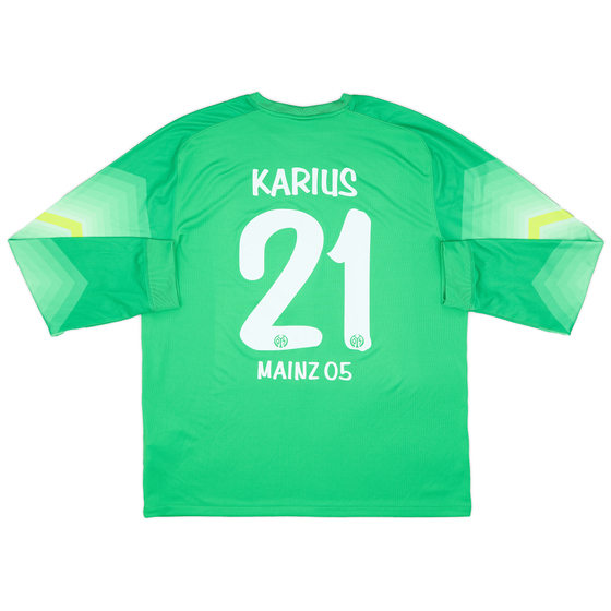 2014-15 FSV Mainz GK Shirt Karius #21 - 8/10 - (XXL)