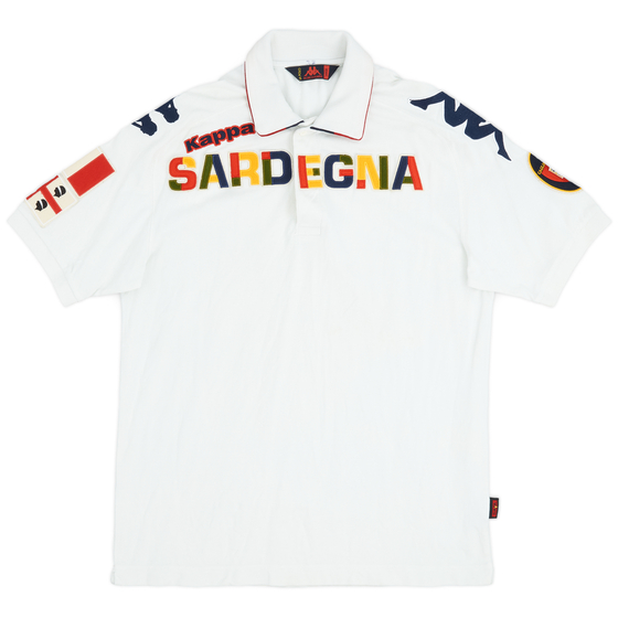 2012-13 Cagliara Kappa Polo Shirt - 8/10 - (L)