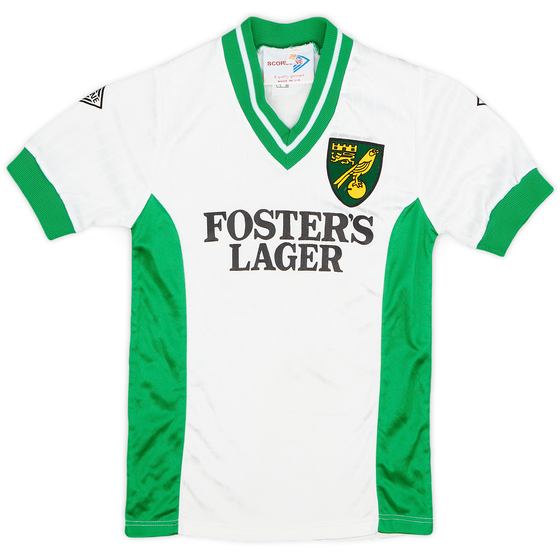 1987-89 Norwich Away Shirt - 9/10 - (S.Boys)