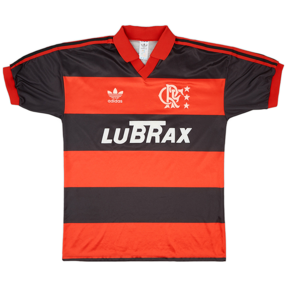1987-90 Flamengo Home Shirt - 8/10 - (L/XL)