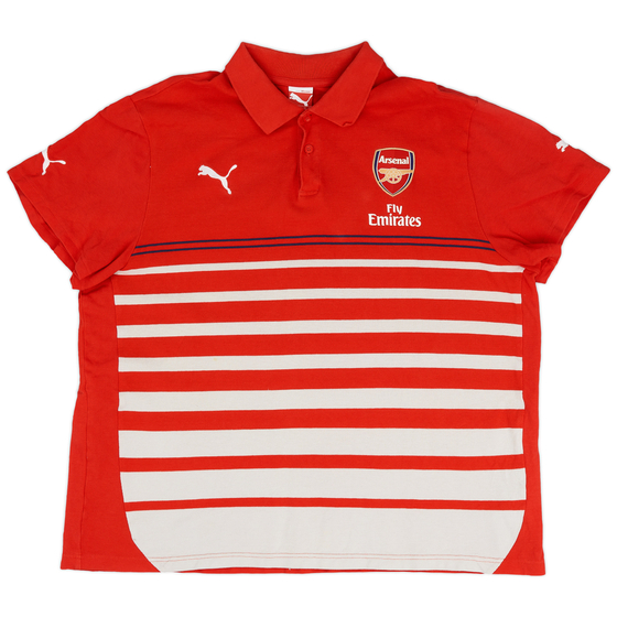2014-15 Arsenal Puma Polo Shirt  - 9/10 - (3XL)