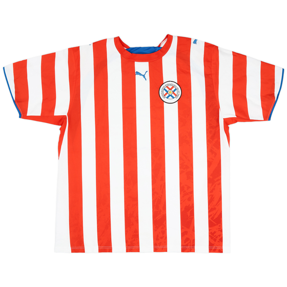 2006-07 Paraguay Home Shirt - 8/10 - (XL)