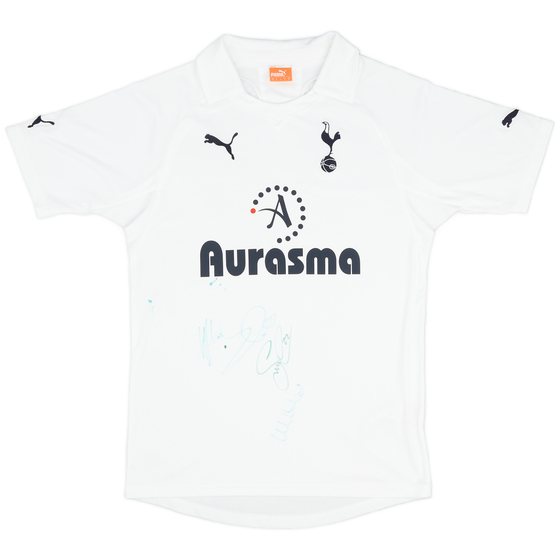 2011-12 Tottenham Signed Home Shirt - 8/10 - (S)
