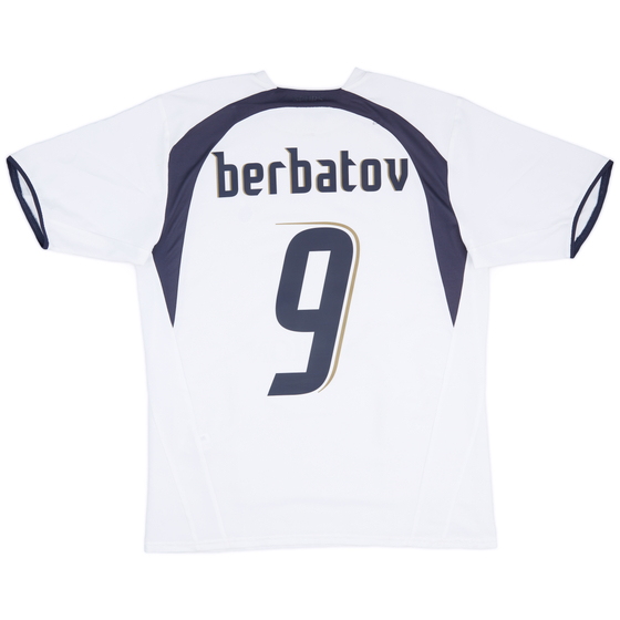 2006-07 Tottenham Home Shirt Berbatov #9 - 8/10 - (L)
