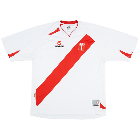 2007-09 Peru Home Shirt #10 - 7/10 - (XXL)