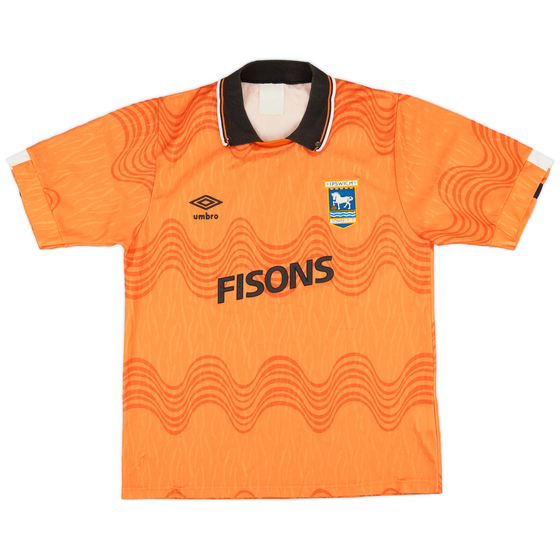 1989-92 Ipswich Away Shirt - 7/10 - (XL.Boys)