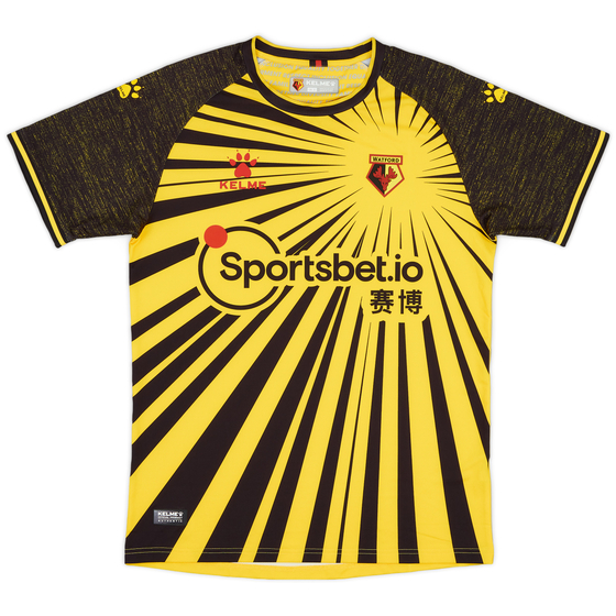 2020-21 Watford Home Shirt - 9/10 - (S)