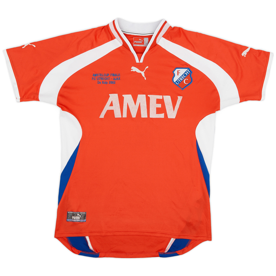 2001-02 Utrecht 'Cup Final' Home Shirt - 6/10 - (XL)