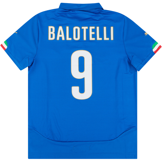 2014-15 Italy Home Shirt Balotelli #9 (KIDS)