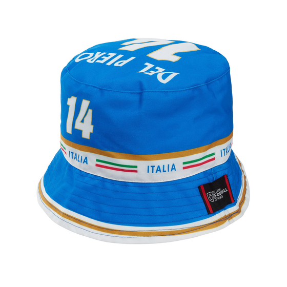Euro 96' Italy Home Del Piero #14 Bucket Hat