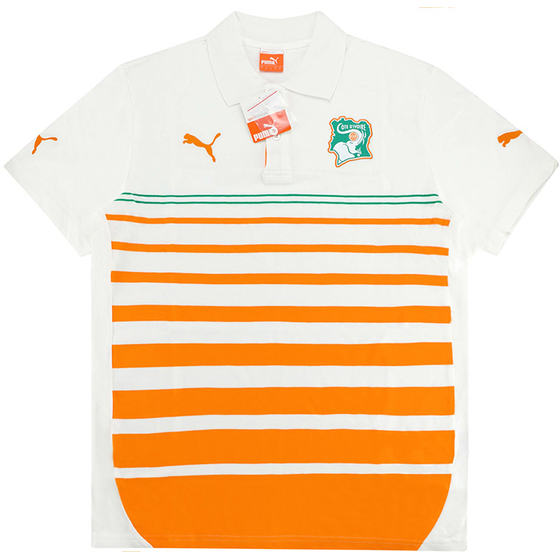 2014-15 Ivory Coast Puma Polo T-Shirt L