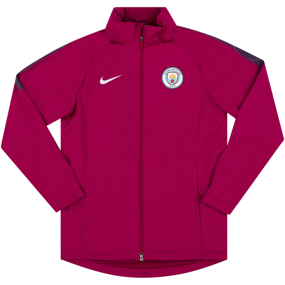 2017-18 Manchester City Player Issue Training Jacket