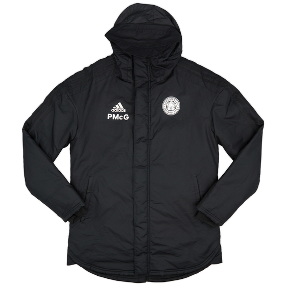 2021-22 Leicester City Player Issue adidas Padded Bench Coat - 9/10 - (M)