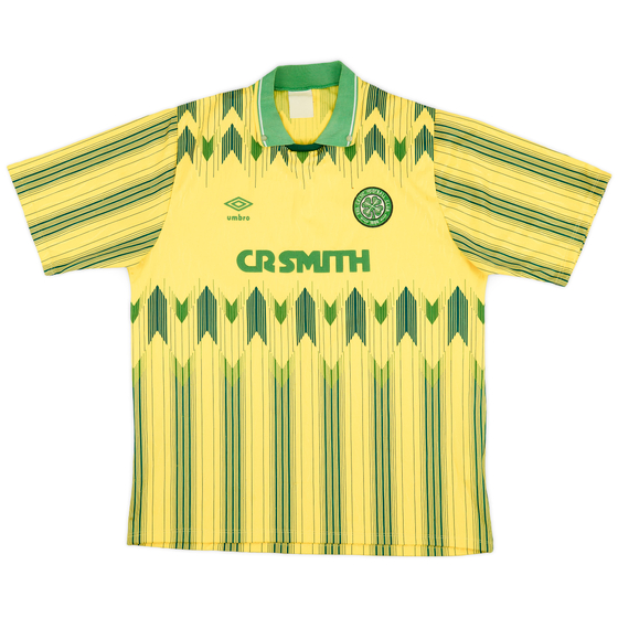 1989-91 Celtic Away Shirt - 6/10 - (XL)