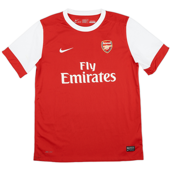 2010-11 Arsenal Home Shirt - 7/10 - (XL.Boys)