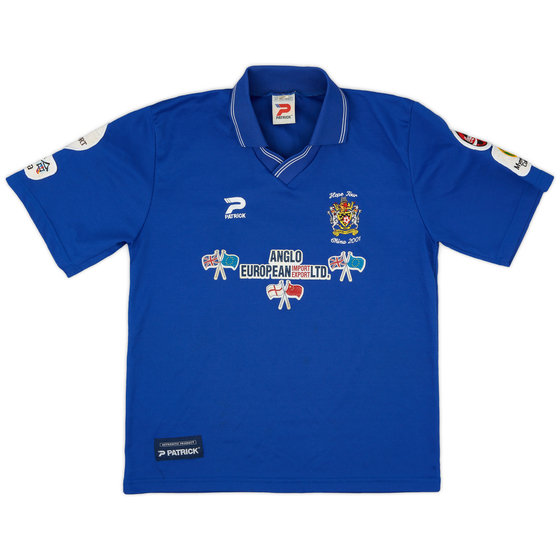 2001 Stockport County 'Hope Tour China' Home Shirt - 8/10 - (M)