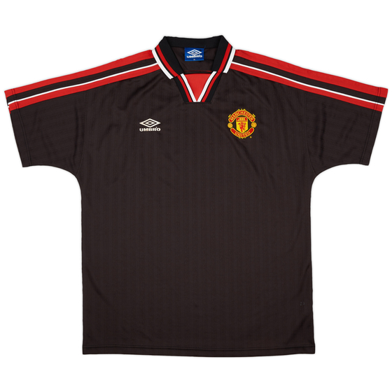 1998-99 Manchester United Umbro Training Shirt - 8/10 - (XL)