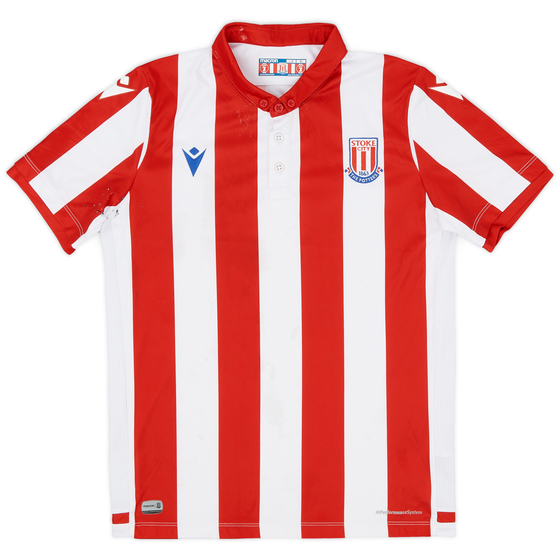 2019-20 Stoke City Home Shirt - 5/10 - (L.Boys)