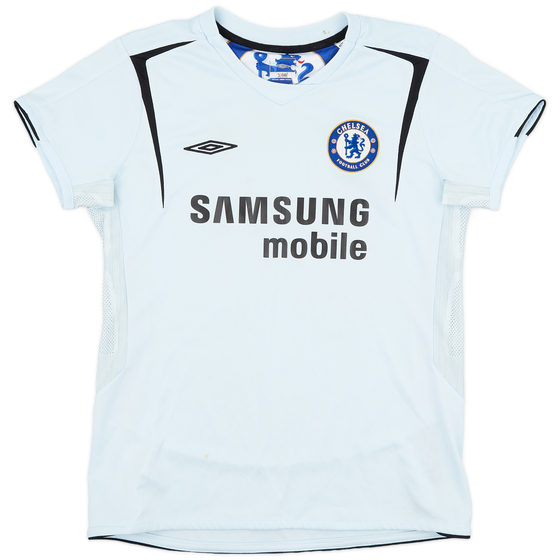 2005-06 Chelsea Away Shirt - 9/10 - (Women's M)