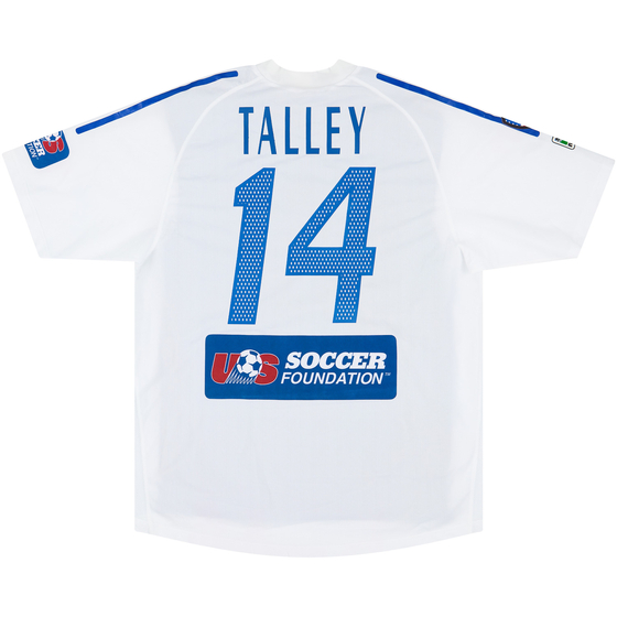 2002 Kansas City Wizards Match Issue Away Shirt Talley #14