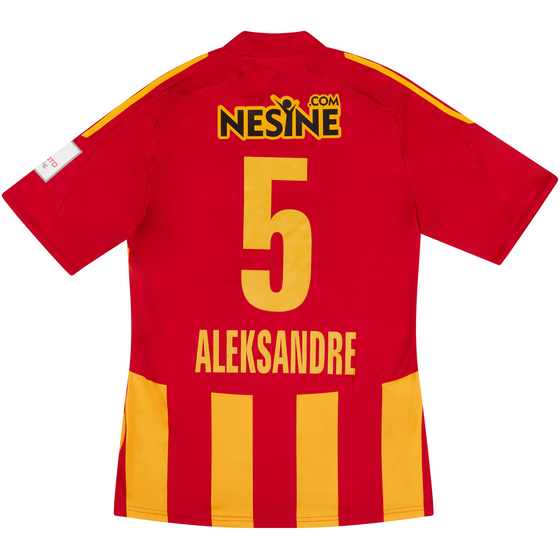 2010-11 Kayserispor Match Issue Home Shirt Aleksandre #5