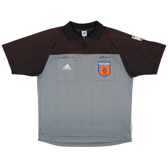 2000-01 Netherlands KNVB adidas Referee Shirt - 8/10 - (L)