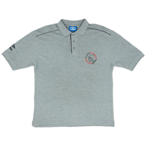 1998-99 Ajax Umbro Polo Shirt - 8/10 - (L)