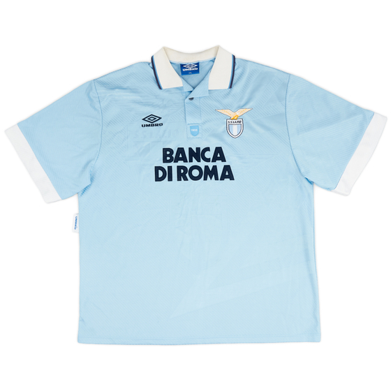 1993-95 Lazio Home Shirt - 8/10 - (XXL)