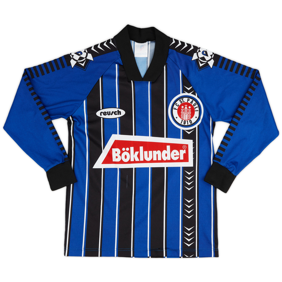 1996-97 St Pauli Away L/S Shirt - 9/10 - (XS/S)
