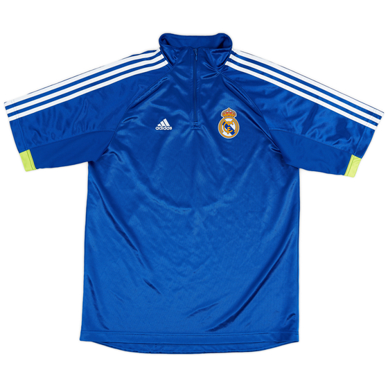2010-11 Real Madrid adidas 1/4 Zip Training Shirt - 9/10 - (M)