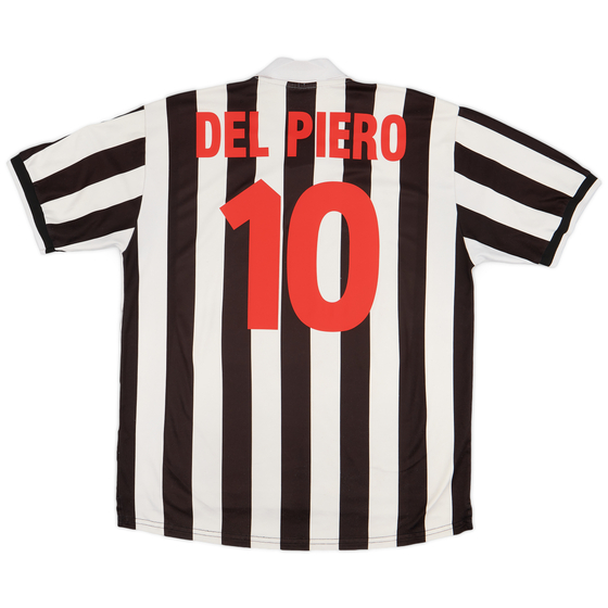 1998-99 Juventus Home Shirt Del Piero #10 - 6/10 - (XL)