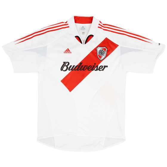 2004-05 River Plate Home Shirt - 8/10 - (XXL)