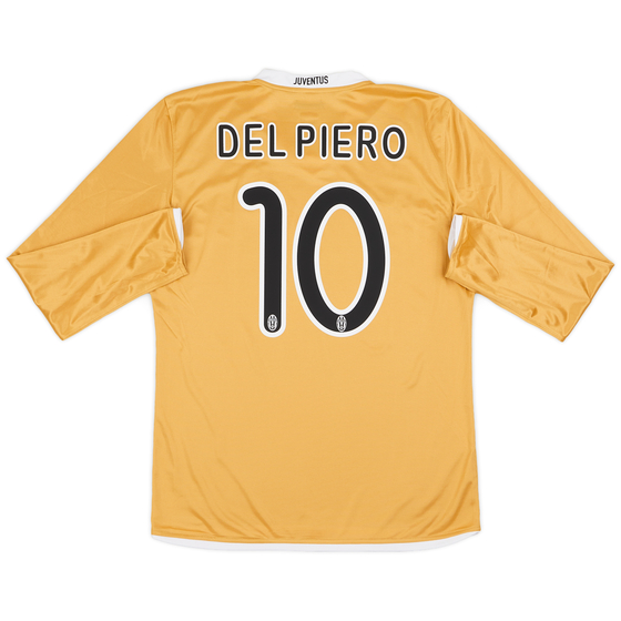 2008-09 Juventus Away L/S Shirt Del Piero #10 - 7/10 - (L)