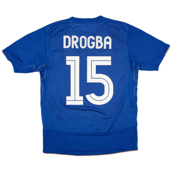 2005-06 Chelsea Centenary Home Shirt Drogba #15 - 5/10 - (M)