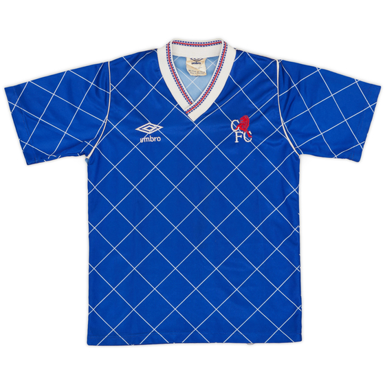 1987-89 Chelsea Home Shirt - 9/10 - (S.Boys)