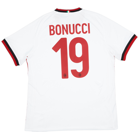 2017-18 AC Milan Away Shirt Bonucci #19 (L)