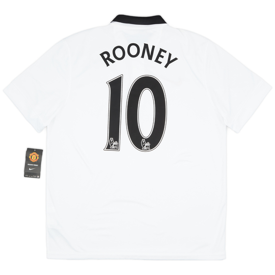 2014-15 Manchester United Away Shirt Rooney #10 (XL)