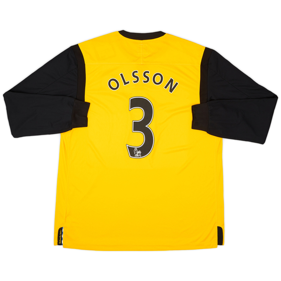 2011-12 Blackburn Away L/S Shirt Olsson #3 (XXL)