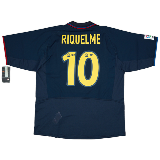 2002-03 Barcelona Away Shirt Riquelme #10 (XL)