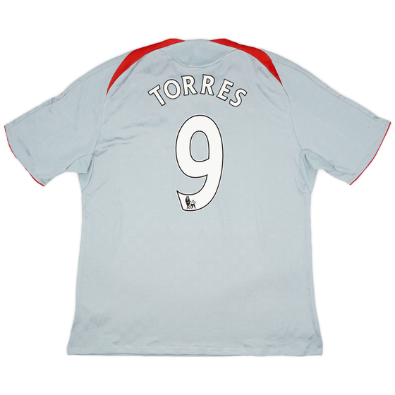 2008-09 Liverpool Away Shirt Torres #9 (XXL)