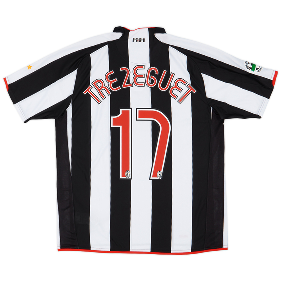 2007-08 Juventus Home Shirt Trezeguet #17 (XL)