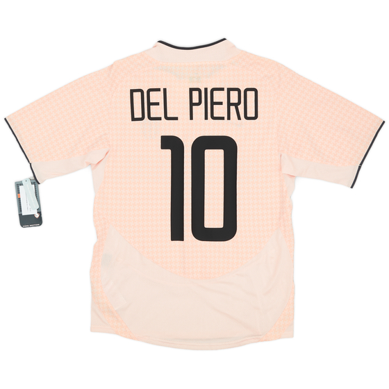 2003-04 Juventus Away Shirt Del Piero #10 (S)