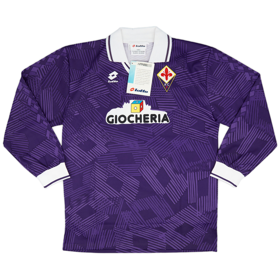 1991-92 Fiorentina Home L/S Shirt #6 (XL)