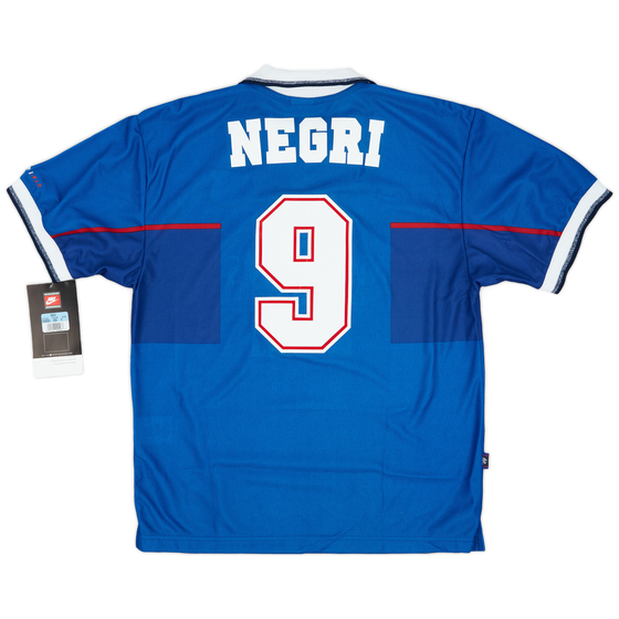 1997-99 Rangers Home Shirt Negri #9 (M)