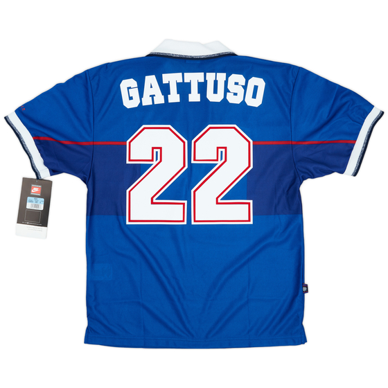 1997-99 Rangers Home Shirt Gattuso #22 (M)